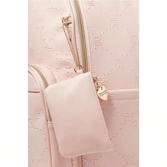 NWT Juicy Couture Pink Backpack. 100% Authentic. main image 5
